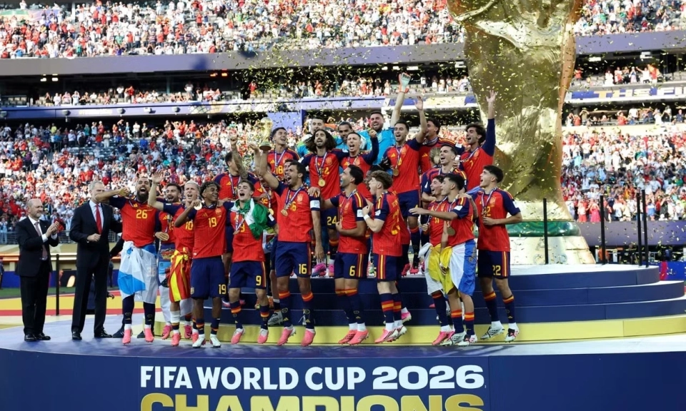 World Cup 2026: Thắng xứng đ&aacute;ng, T&acirc;y Ban Nha l&ecirc;n ng&ocirc;i vương