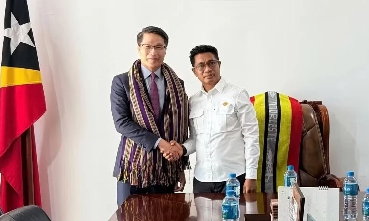 Việt Nam v&agrave; Timor-Leste mở hướng hợp t&aacute;c về an ninh lương thực v&agrave; thủy hải sản