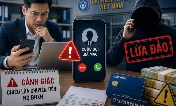 Doanh nghiệp cần x&aacute;c minh th&ocirc;ng tin trước khi chuyển tiền nợ bảo hiểm x&atilde; hội