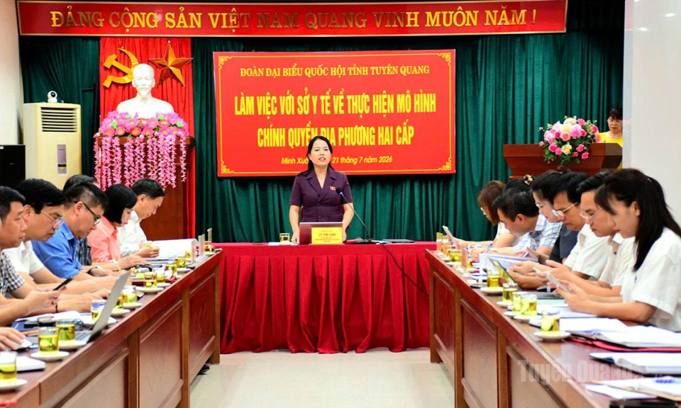 Duy tr&igrave; ổn định y tế cơ sở khi thực hiện m&ocirc; h&igrave;nh ch&iacute;nh quyền 2 cấp