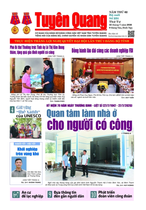 B&aacute;o Tuy&ecirc;n Quang số 251