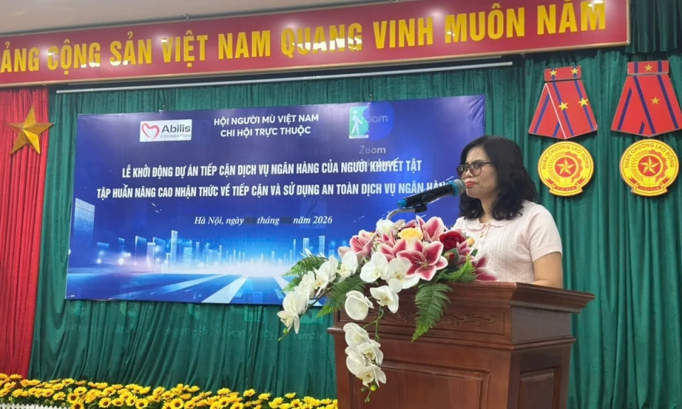 Gỡ &ldquo;n&uacute;t thắt&rdquo; tiếp cận dịch vụ ng&acirc;n h&agrave;ng số cho người khuyết tật