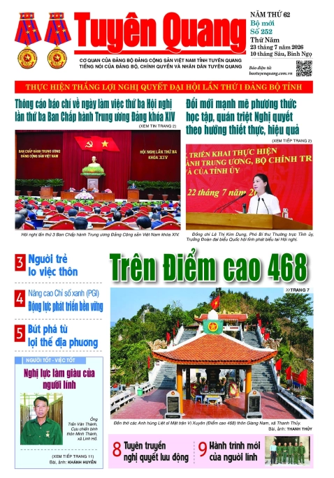 B&aacute;o Tuy&ecirc;n Quang số 252