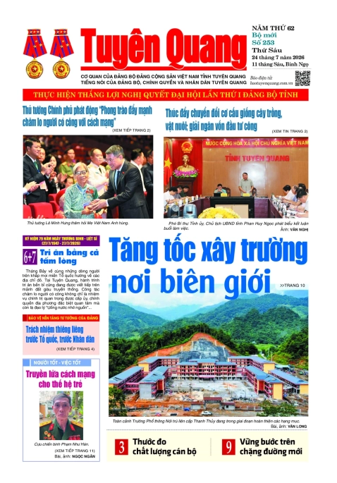 B&aacute;o Tuy&ecirc;n Quang số 253