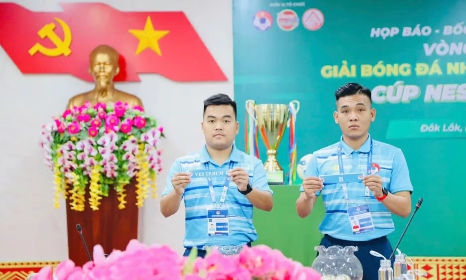 24 đội tranh t&agrave;i tại V&ograve;ng chung kết Giải b&oacute;ng đ&aacute; nhi đồng U11 to&agrave;n quốc 2026