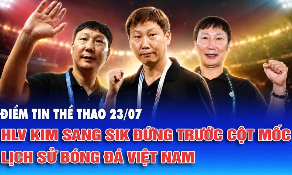 HLV Kim Sang Sik sắp đứng trước cột mốc đi v&agrave;o lịch sử