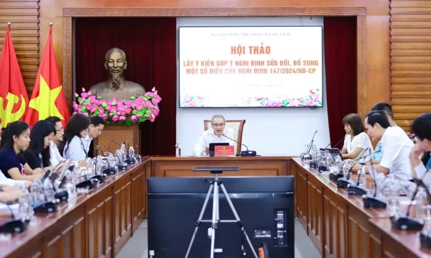 Bộ Văn h&oacute;a, Thể thao v&agrave; Du lịch lấy &yacute; kiến g&oacute;p &yacute; dự thảo sửa đổi Nghị định về quản l&yacute; Internet v&agrave; th&ocirc;ng tin tr&ecirc;n mạng