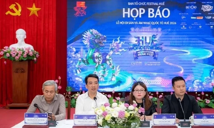 Ra mắt Huế Wonderverse Music Fest 2026: Kiến tạo thương hiệu lễ hội mới từ sức sống di sản