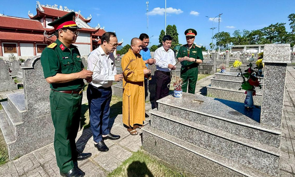 Gi&aacute;o hội Phật gi&aacute;o Việt Nam tỉnh Tuy&ecirc;n Quang tổ chức Lễ tưởng niệm kỷ niệm 79 năm Ng&agrave;y Thương binh - Liệt sĩ 27-7