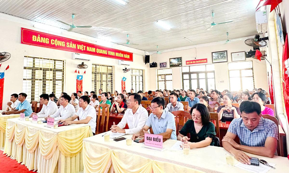 X&atilde; Ph&uacute; Lương khai giảng c&aacute;c lớp đ&agrave;o tạo nghề cho lao động n&ocirc;ng th&ocirc;n