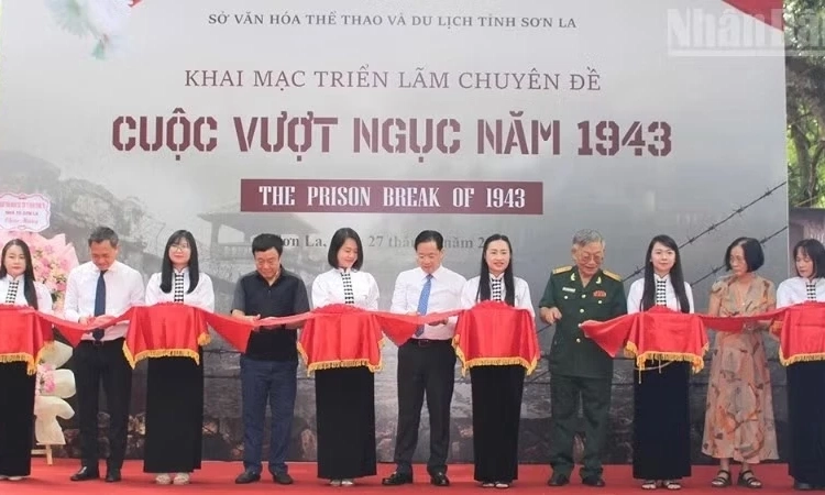 Sơn La khai mạc triển l&atilde;m chuy&ecirc;n đề về "Cuộc vượt ngục năm 1943"