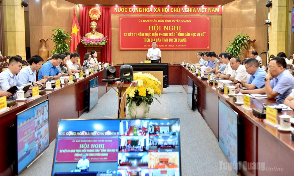 Tiếp tục lan tỏa Phong tr&agrave;o B&igrave;nh d&acirc;n học vụ số