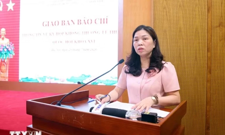 Kỳ họp kh&ocirc;ng thường lệ lần thứ nhất của Quốc hội kh&oacute;a XVI khai mạc v&agrave;o s&aacute;ng 3/8