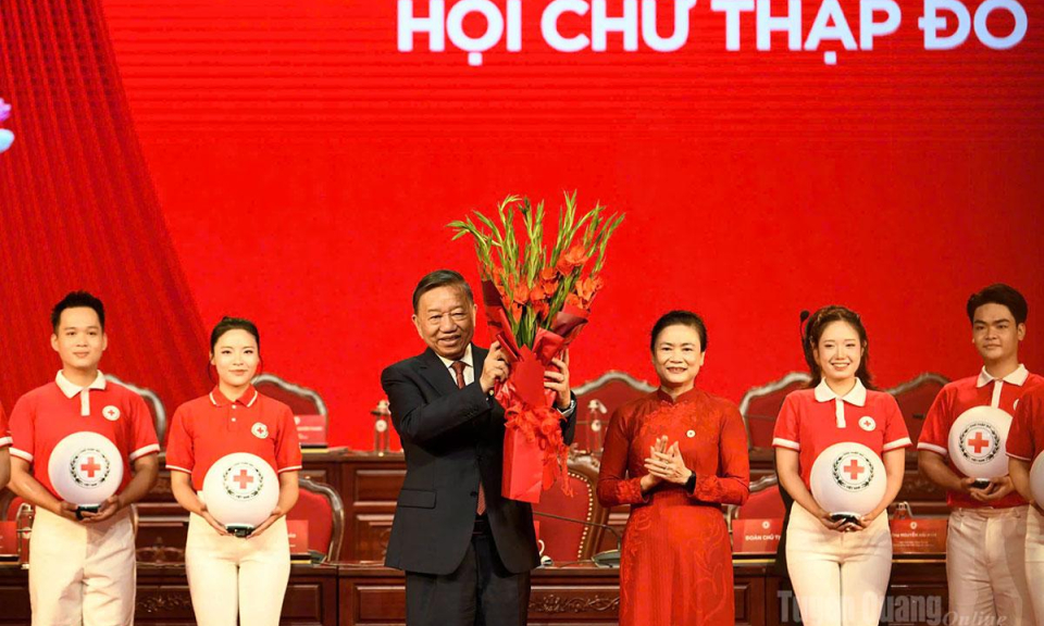Đại hội đại biểu to&agrave;n quốc Hội Chữ thập đỏ Việt Nam lần thứ XII, nhiệm kỳ 2026 - 2031 th&agrave;nh c&ocirc;ng tốt đẹp