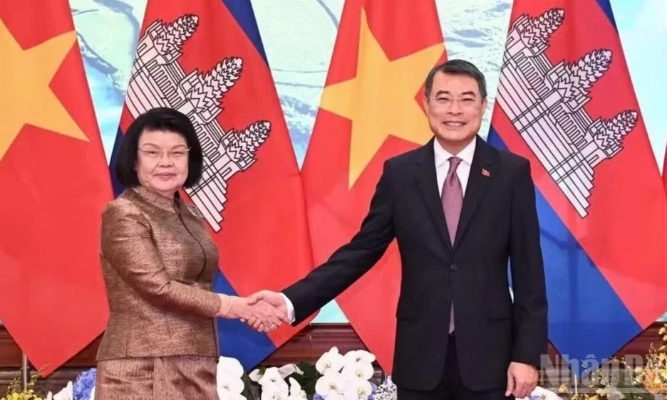 Việt Nam v&agrave; Campuchia ưu ti&ecirc;n h&agrave;ng đầu cho quan hệ tốt đẹp, truyền thống, hợp t&aacute;c to&agrave;n diện, bền vững