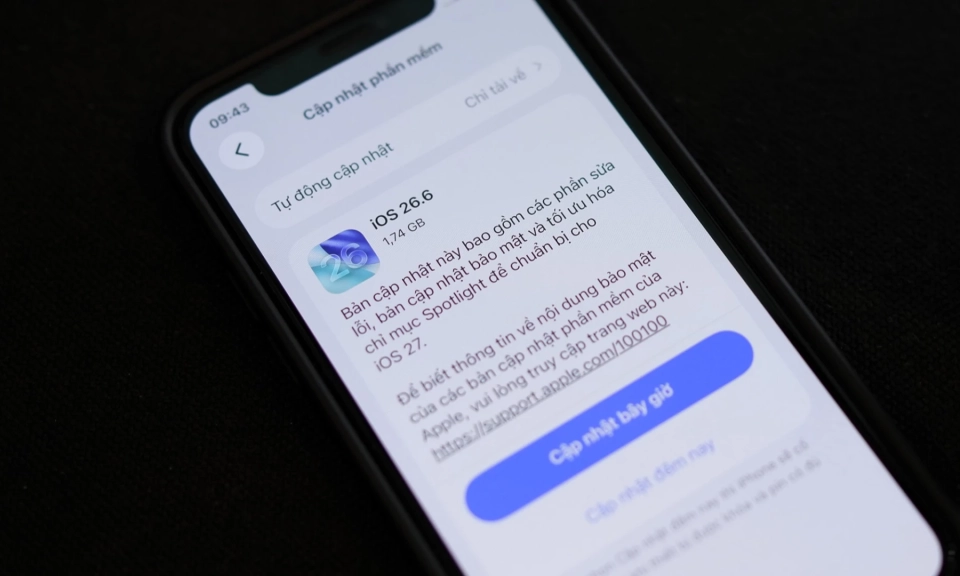 iOS 26.6 v&aacute; h&agrave;ng trăm lỗ hổng bảo mật tr&ecirc;n iPhone v&agrave; m&aacute;y t&iacute;nh Mac