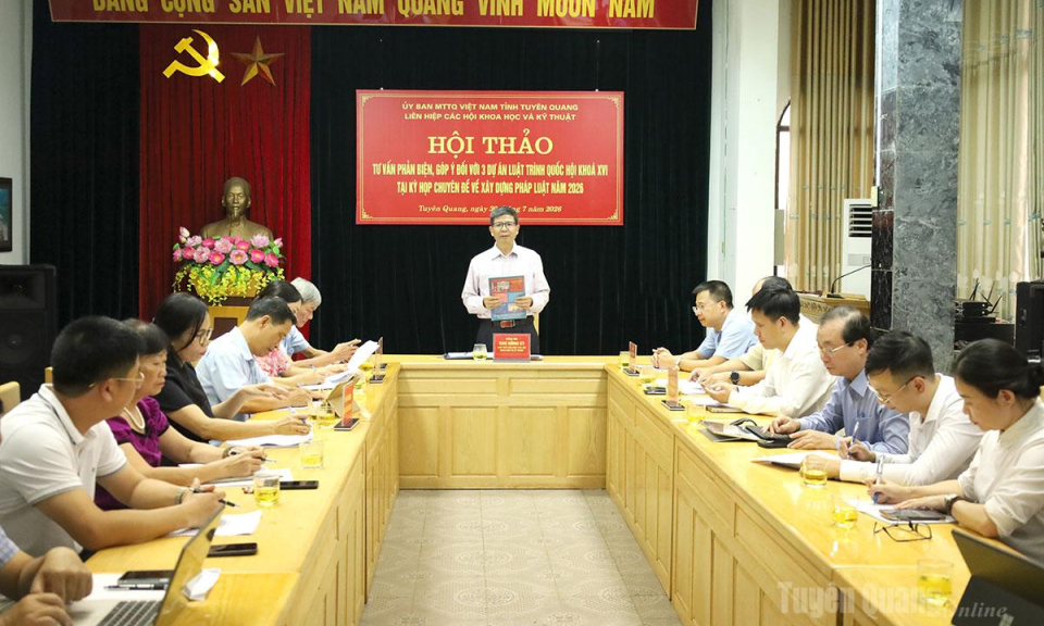 G&oacute;p &yacute; 3 dự thảo luật tr&igrave;nh Quốc hội kh&oacute;a XVI