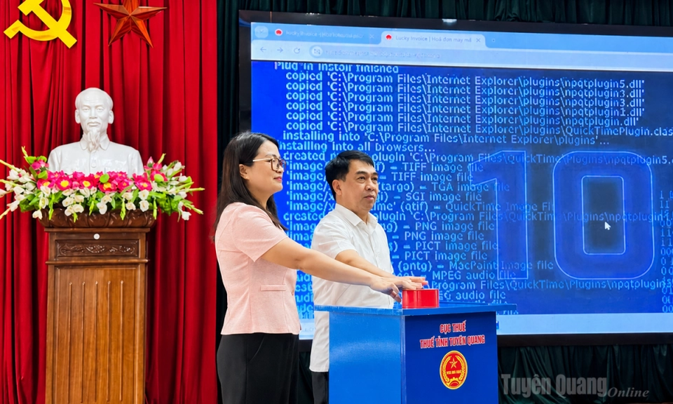 Thuế tỉnh quay thưởng &ldquo;H&oacute;a đơn may mắn&rdquo; qu&yacute; I, II năm 2026