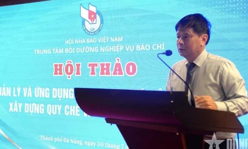 Quản l&yacute; v&agrave; ứng dụng AI trong hoạt động b&aacute;o ch&iacute;: X&acirc;y dựng quy chế v&agrave; chuẩn mực đạo đức