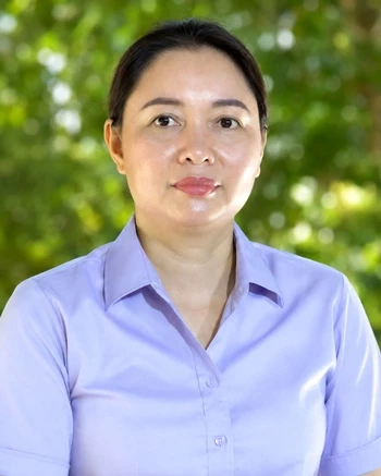Bà Nguyễn Thùy Linh, Bí thư Đảng ủy, Chủ tịch HĐND xã Hùng An