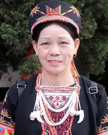 Bà Bàn Thị Xuân, thôn Cầu Trôi, xã Yên Sơn