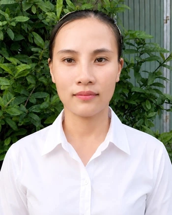 Chị Hoàng Thị Nhiên, thôn Vĩnh Chúa, xã Đồng Yên