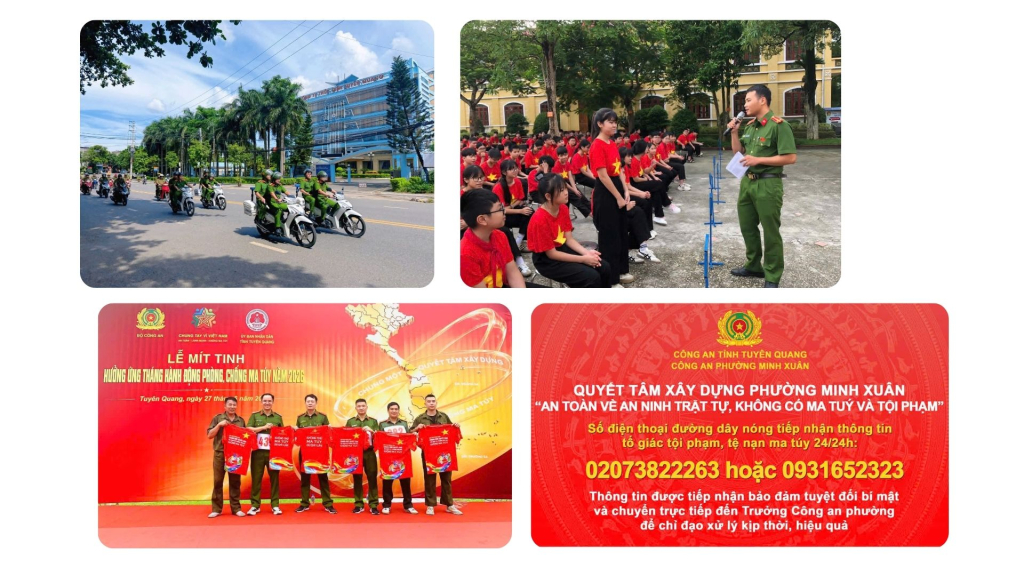 Lực lượng an ninh cơ sở là “cánh tay nối dài” trong xây dựng phường không ma túy.