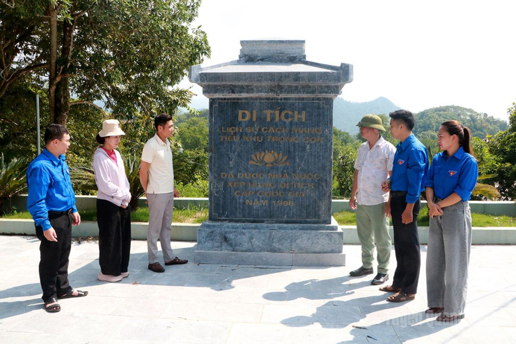 Di tích lịch sử cách mạng Tiểu khu Trọng Con, địa chỉ giáo dục truyền thống cách mạng cho thế hệ trẻ.