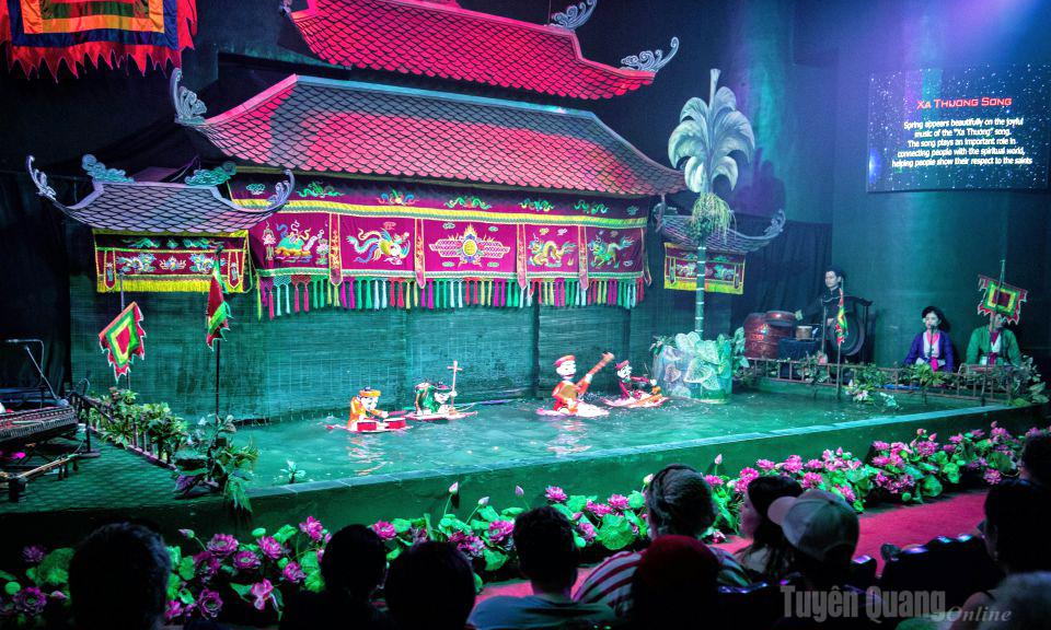Bảo tồn văn h&oacute;a qua nghệ thuật m&uacute;a rối nước