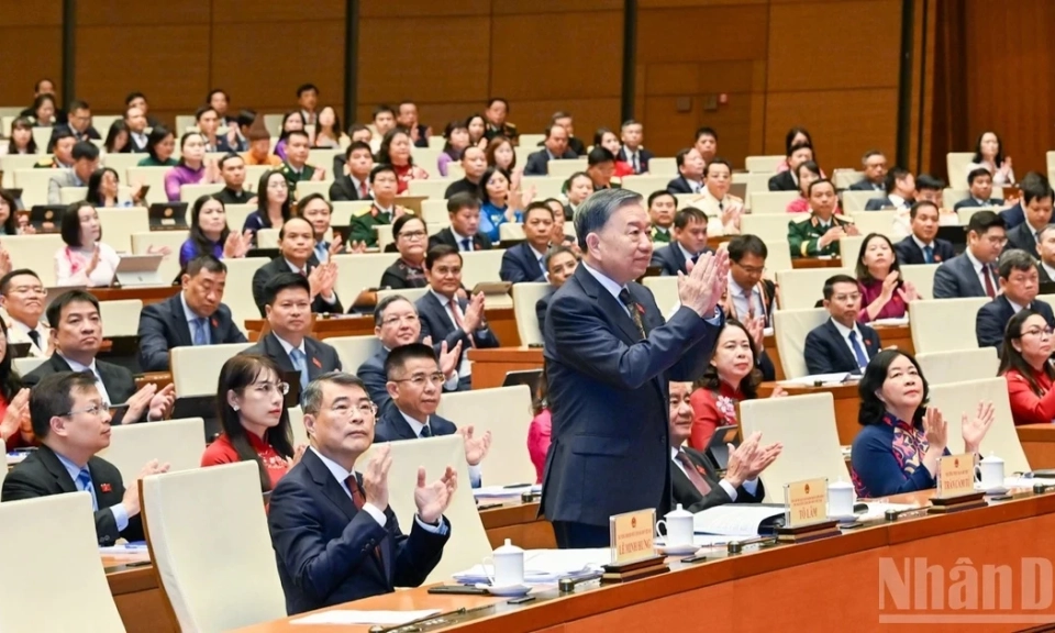 Khai mạc trọng thể Kỳ họp kh&ocirc;ng thường lệ thứ nhất, Quốc hội kh&oacute;a XVI