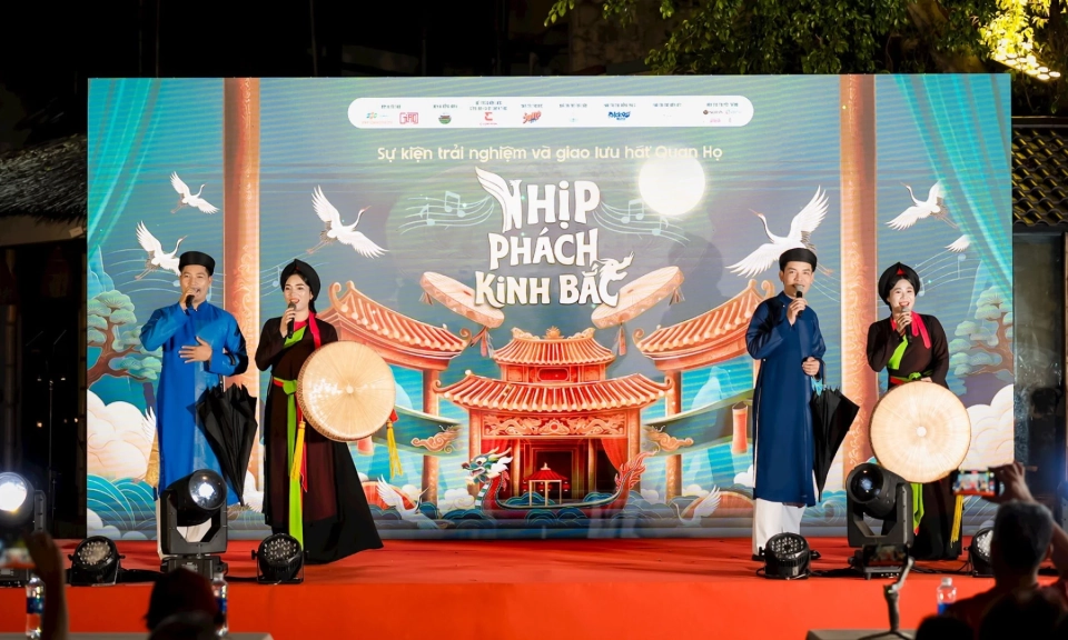 &ldquo;Nhịp ph&aacute;ch Kinh Bắc&rdquo; đưa quan họ đến gần với người trẻ