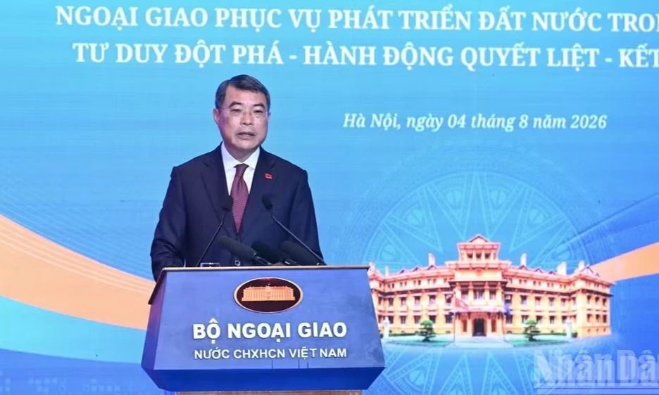 Ng&agrave;nh ngoại giao tiếp tục đổi mới mạnh mẽ tư duy, phương thức triển khai c&ocirc;ng t&aacute;c đối ngoại theo hướng chủ động, thực chất hơn