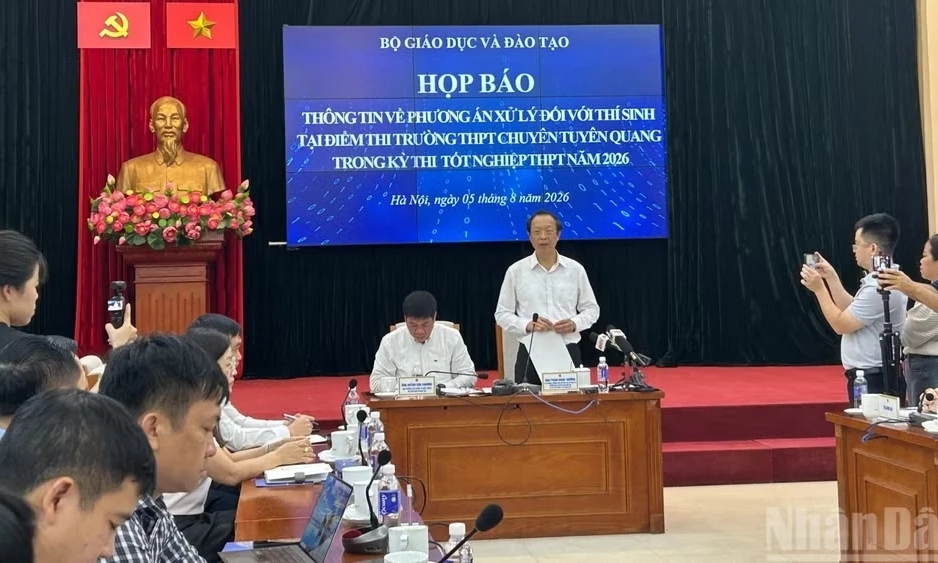 Hủy to&agrave;n bộ kết quả tại Điểm thi Trường chuy&ecirc;n Tuy&ecirc;n Quang, dự kiến thi lại tất cả c&aacute;c m&ocirc;n v&agrave;o 14 v&agrave; 15/8