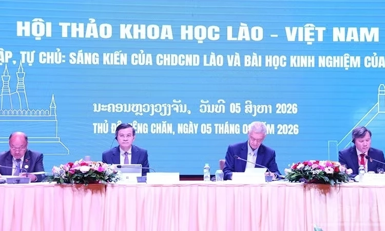 Hội thảo khoa học quốc tế về l&yacute; luận năm 2026 giữa Việt Nam v&agrave; L&agrave;o