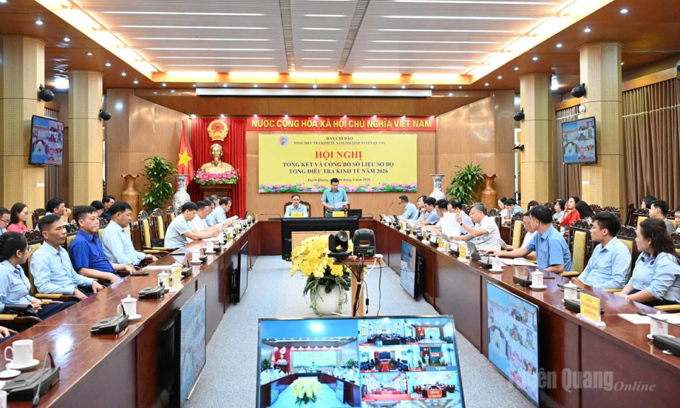 C&ocirc;ng bố số liệu sơ bộ tổng điều tra kinh tế năm 2026