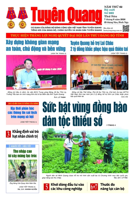 B&aacute;o Tuy&ecirc;n Quang số 263