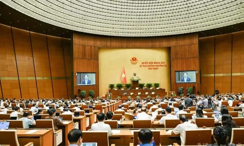 Th&ocirc;ng c&aacute;o b&aacute;o ch&iacute; số 5, Kỳ họp kh&ocirc;ng thường lệ thứ nhất, Quốc hội kh&oacute;a XVI