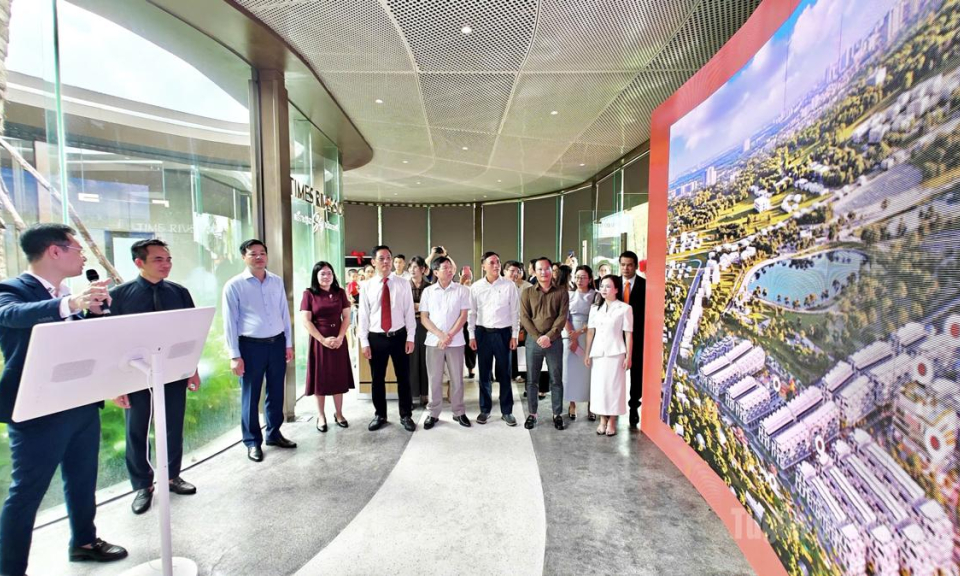 Ra mắt dự &aacute;n Khu đ&ocirc; thị Thời đại ven s&ocirc;ng Times Riverside