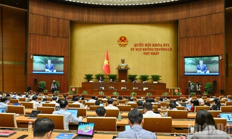 Quốc hội thảo luận sửa đổi 3 luật thuộc lĩnh vực t&agrave;i ch&iacute;nh-ng&acirc;n h&agrave;ng