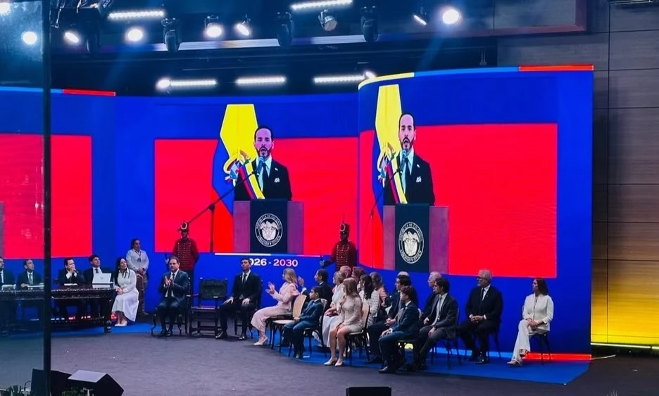 Đặc ph&aacute;i vi&ecirc;n của Chủ tịch nước dự lễ nhậm chức của Tổng thống Colombia