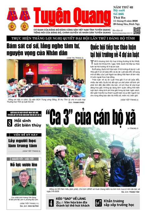 B&aacute;o Tuy&ecirc;n Quang số 265