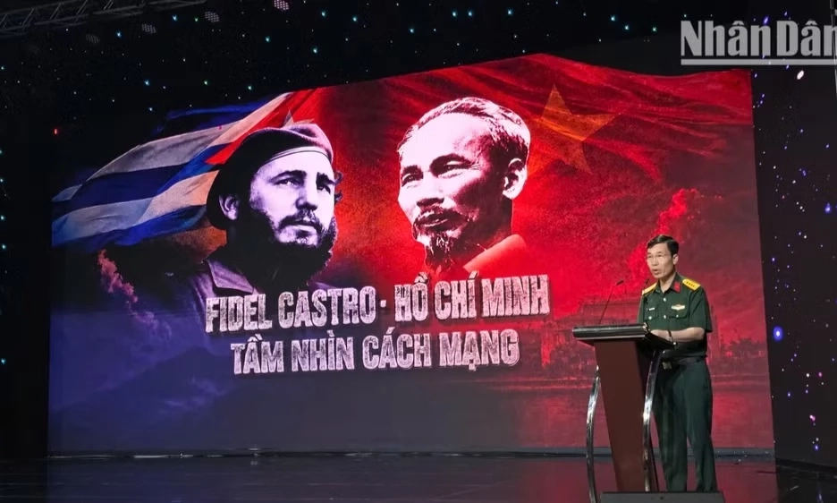 &ldquo;Fidel Castro-Hồ Ch&iacute; Minh, Tầm nh&igrave;n c&aacute;ch mạng&rdquo; vang bản h&ugrave;ng ca về t&iacute;nh hữu nghị Việt Nam-Cuba