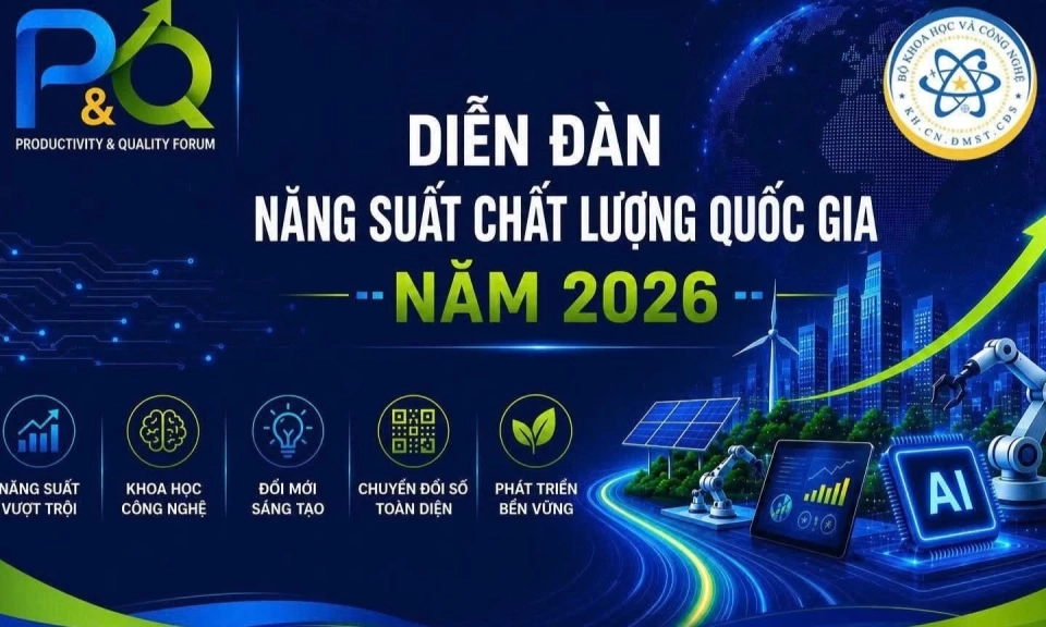 Sắp diễn ra Diễn đ&agrave;n Năng suất Chất lượng Quốc gia 2026