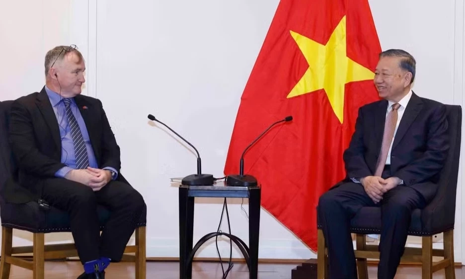 Tổng B&iacute; thư, Chủ tịch nước T&ocirc; L&acirc;m tiếp l&atilde;nh đạo một số doanh nghiệp tại Australia