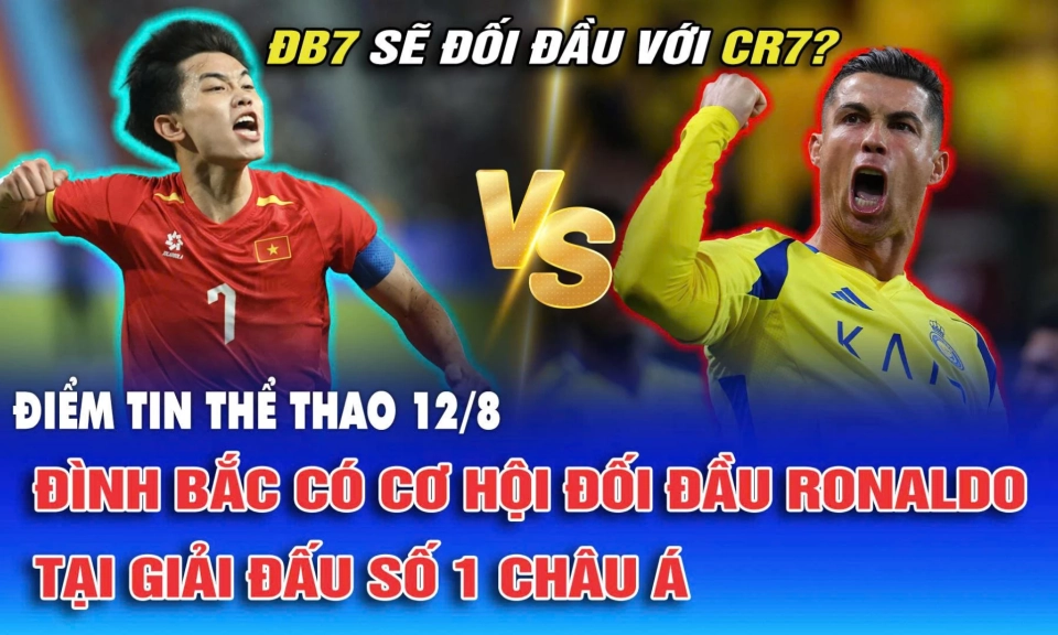 Đ&igrave;nh Bắc c&oacute; cơ hội đối đầu với Ronaldo tại giải đấu số 1 ch&acirc;u &Aacute;