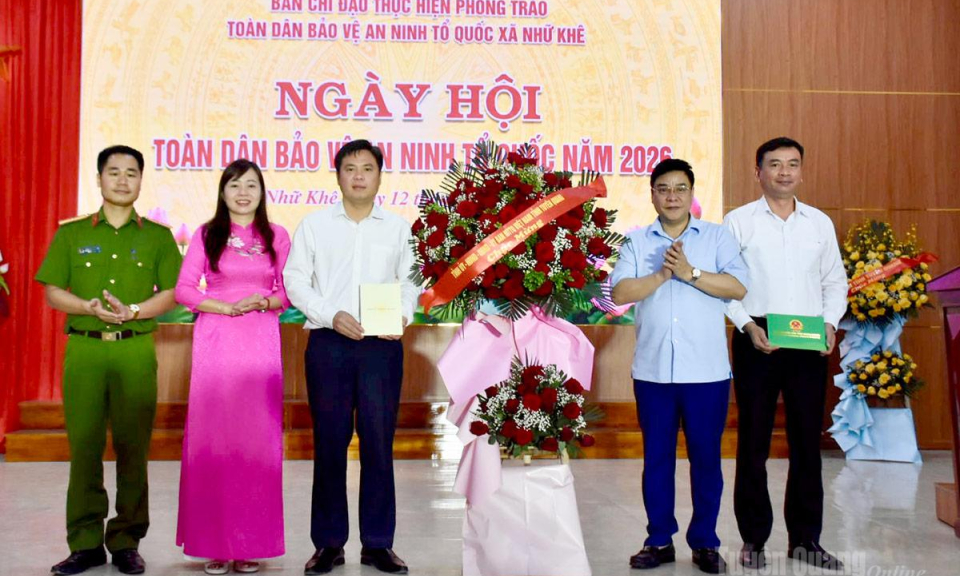 C&aacute;c địa phương tổ chức Ng&agrave;y hội To&agrave;n d&acirc;n bảo vệ an ninh Tổ quốc năm 2026