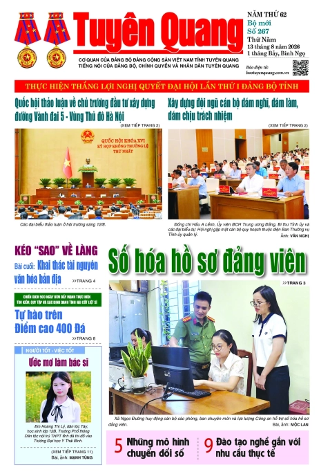 B&aacute;o Tuy&ecirc;n Quang số 267