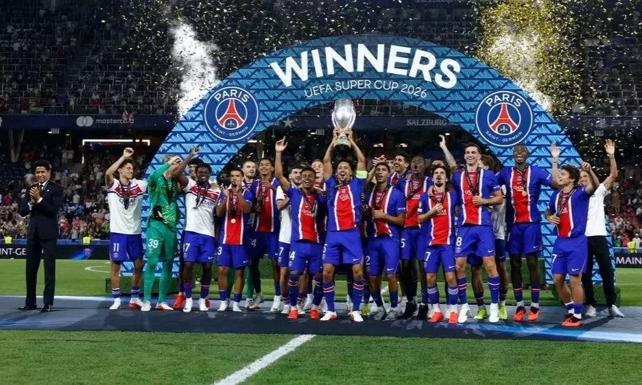 PSG lần thứ hai li&ecirc;n tiếp đăng quang Si&ecirc;u c&uacute;p ch&acirc;u &Acirc;u