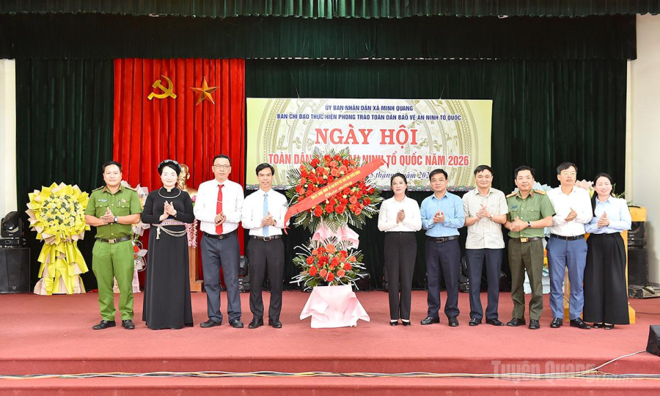 X&acirc;y dựng thế trận an ninh nh&acirc;n d&acirc;n vững chắc từ cơ sở