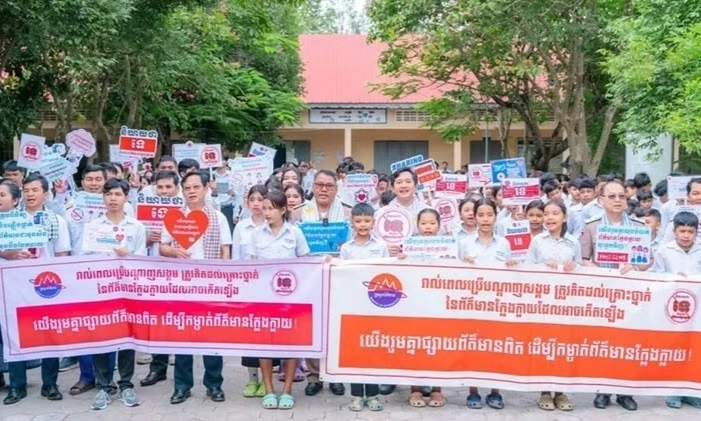 Campuchia ghi nhận th&agrave;nh quả bước đầu trong ph&ograve;ng, chống tin giả